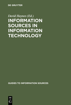 Hardcover Information Sources in Information Technology Book