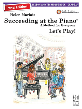 Paperback Succeeding at the Piano, Lesson & Technique Book - Grade 2a (2nd Edition) [With CD (Audio)] Book