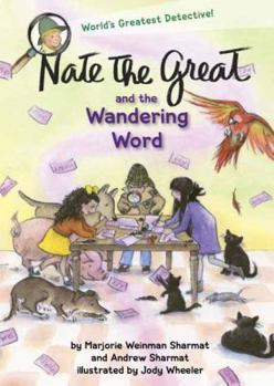 Hardcover Nate the Great and the Wandering Word Book