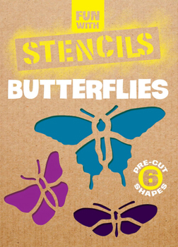 Paperback Fun with Butterflies Stencils Book