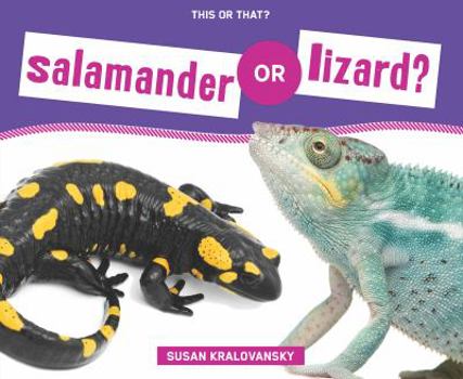 Library Binding Salamander or Lizard? Book