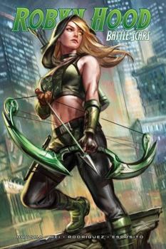 Paperback Robyn Hood: Battle Scars Book