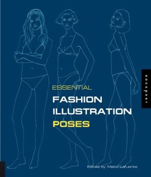 Paperback Essential Fashion Illustration Poses Book