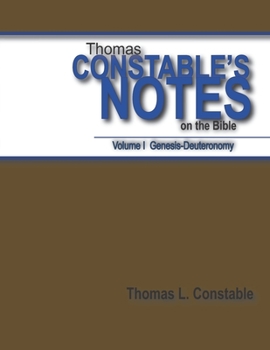 Paperback Thomas Constable Notes on the Bible Vol. 1 Book