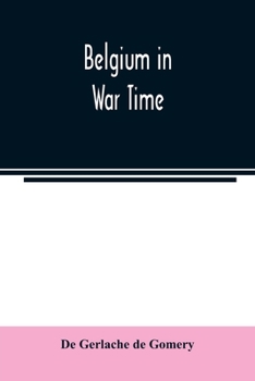 Paperback Belgium in war time Book