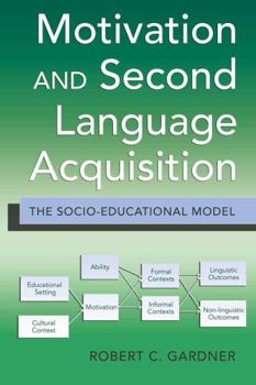 Hardcover Motivation and Second Language Acquisition: The Socio-Educational Model Book