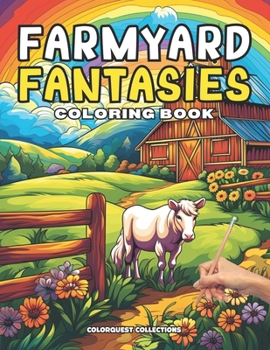 Farmyard Fantasies Coloring Book: A Rustic Color Adventure Through Color | Bringing the Beauty of the Country to Life