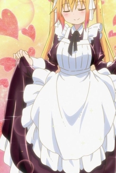 Journal: Dragon Maid Soft Glossy Cover Journal Lined Pages Book 6 x 9 Inches 110 Pages