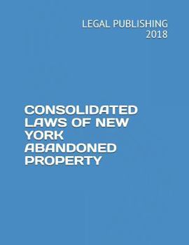 Paperback Consolidated Laws of New York Abandoned Property Book