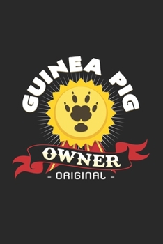 Paperback Guinea pig owner: 6x9 Guinea Pig - dotgrid - dot grid paper - notebook - notes Book