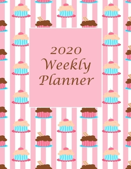 Paperback 2020 Weekly Planner: Large Dated Organizer with Monthly Review Book