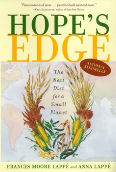 Paperback Hope's Edge: The Next Diet for a Small Planet Book