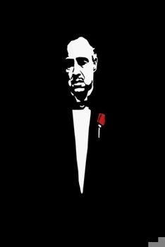 Paperback Notebook: The Godfather Theme (College Ruled 120 Pages): for Writing, Journaling, Notekeeping at School, Home or Work Book