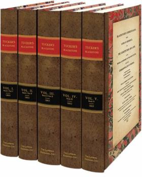 Hardcover Blackstone's Commentaries: With Notes of Reference to the Constitution and Laws, of the Federal Government of the United States, and of the Commo Book