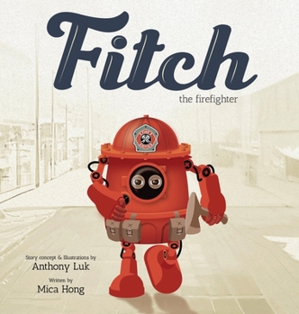 Hardcover Fitch the Firefighter Book