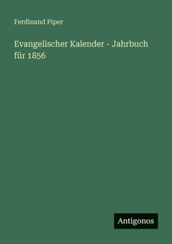 Evangelischer Kalender - Jahrbuch für 1856