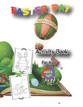 Paperback Easter Day: This Easter Activity Book for kids has got 30 Simple & Beautiful Book