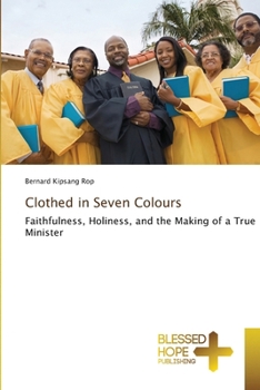 Paperback Clothed in Seven Colours Book