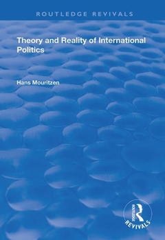 Paperback Theory and Reality of International Politics Book