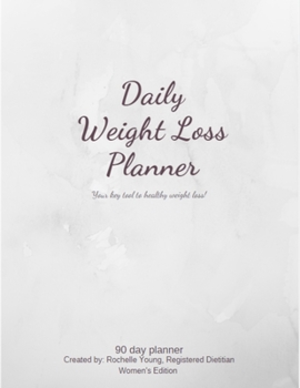 Paperback Daily Weight Loss Planner Book