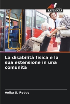 Paperback La disabilità fisica e la sua estensione in una comunità [Italian] Book