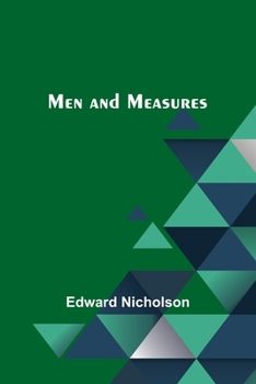 Paperback Men and Measures Book