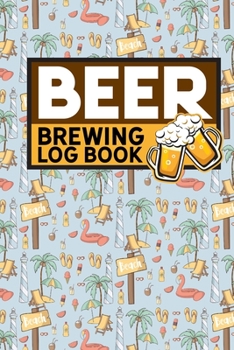 Paperback Beer Brewing Log Book