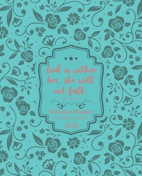 2020 Christian Planner with Sermon Notes: At a Glance Calendar 2020 | Monthly Calendar with Bible Verses, Weekly and Daily Organizer Schedule | Prayer ... | Goal Productivity | Weekly Sermon Journal