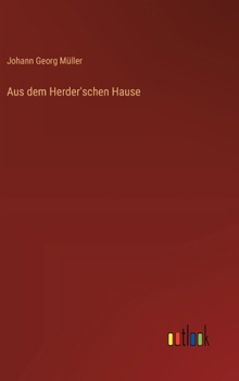 Hardcover Aus dem Herder'schen Hause [German] Book