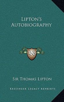 Hardcover Lipton's Autobiography Book