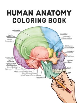 Paperback Human Anatomy Coloring Book