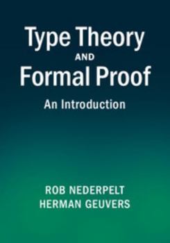 Hardcover Type Theory and Formal Proof Book