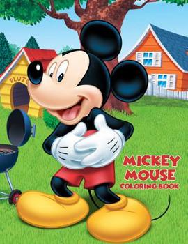 Paperback Mickey Mouse Coloring Book: Coloring Book for Kids and Adults Book