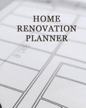 Paperback Home Renovation Planner Book