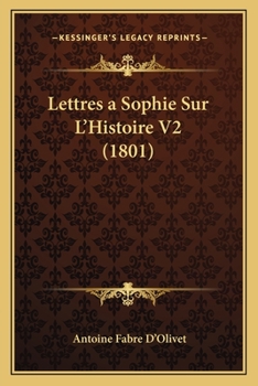 Paperback Lettres a Sophie Sur L'Histoire V2 (1801) [French] Book