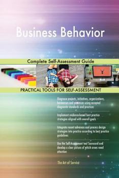 Paperback Business Behavior Complete Self-Assessment Guide Book