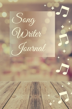 Paperback Song Writer Journal: Songwriting Lyric Notebook with Guitar Tabs, Gift for Musician Singer Songwriter Guitarist Book