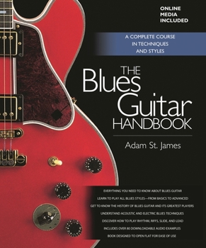 Hardcover The Blues Guitar Handbook [With CD (Audio)] Book