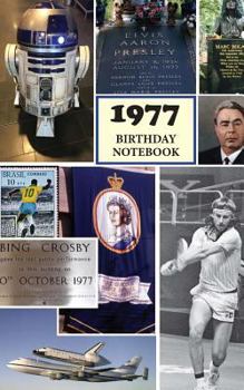 Paperback 1977 Birthday Notebook: A Great Alternative to a Birthday Card Book