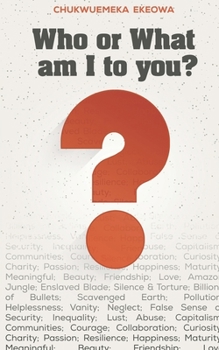 Paperback Who or what am I to you? Book