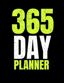 Paperback 365 Day Planner: One Year Daily Planner For Daily Reflection & Activities Book