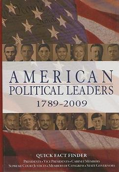 Hardcover American Political Leaders 1789-2009 Book