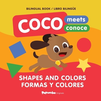Paperback Coco Meets: Shapes and Colors: Bilingual Book / Libro Bilingüe Book