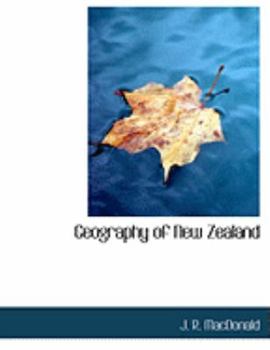 Hardcover Geography of New Zealand [Large Print] Book