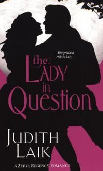 Paperback The Lady in Question (Zebra Regency Romance) Book