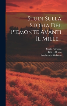 Hardcover Studi Sulla Storia Del Piemonte Avanti Il Mille... [Italian] Book