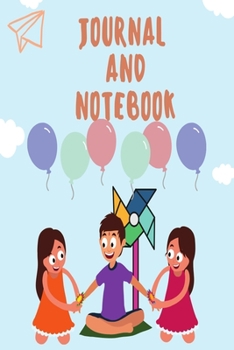 Paperback journal and notebook: 120 white paper lined for writing, for kids, size (6* 9): you can writing anything Book