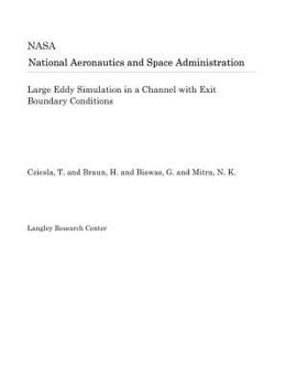Paperback Large Eddy Simulation in a Channel with Exit Boundary Conditions Book