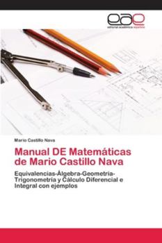 Paperback Manual DE Matemáticas de Mario Castillo Nava [Spanish] Book