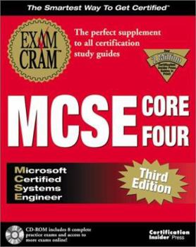 Paperback MCSE Core Four Exam Cram [With *] Book